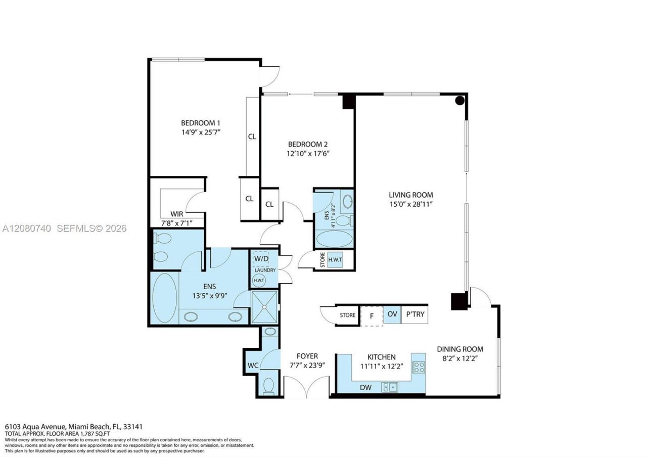 6103 Aqua Ave , Unit 702, Miami Beach, FL 33141 Photo