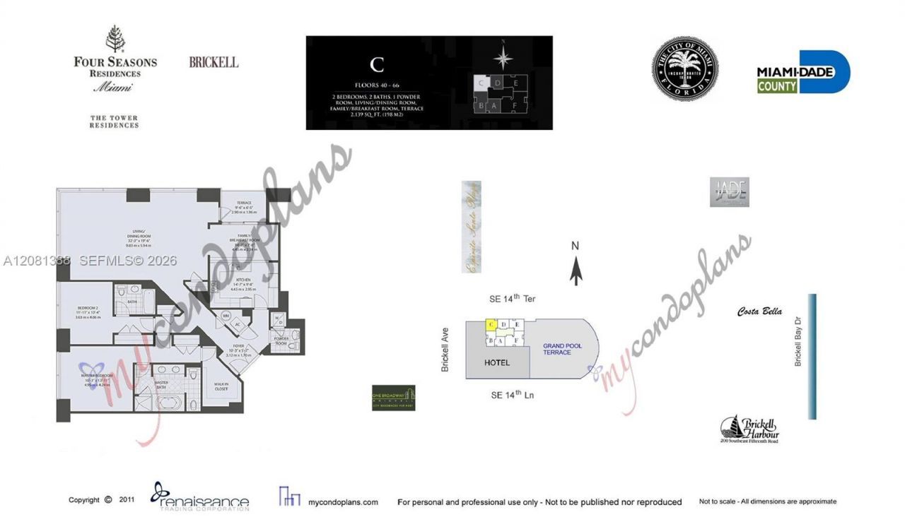 1425 Brickell Ave , Unit 45C, Miami, FL 33131 Photo