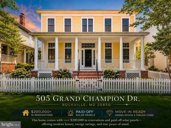 505 GRAND CHAMPION DRIVE , ROCKVILLE, MD 20850