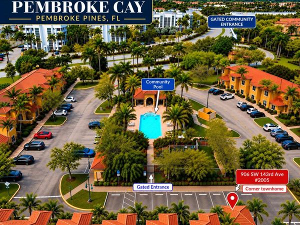 906 SW 143rd Avenue, Unit 2005, Pembroke Pines, FL 33027