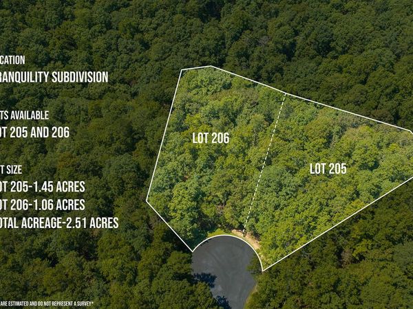 Lt 205&6 Harris Ridge Drive, Ellijay, GA 30540
