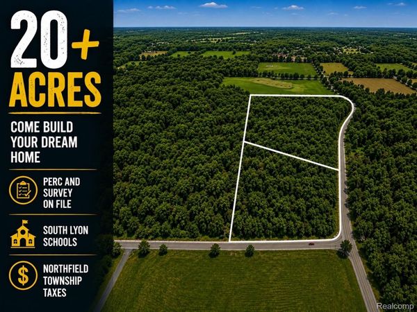 Lots A & B Nollar Road , Northfield Township, Mi 48178