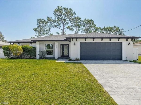830 ANGELO AVE , Lehigh Acres, FL 33971