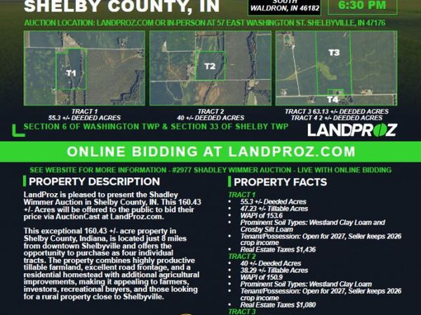 000 600 Road S, Waldron, IN 46182