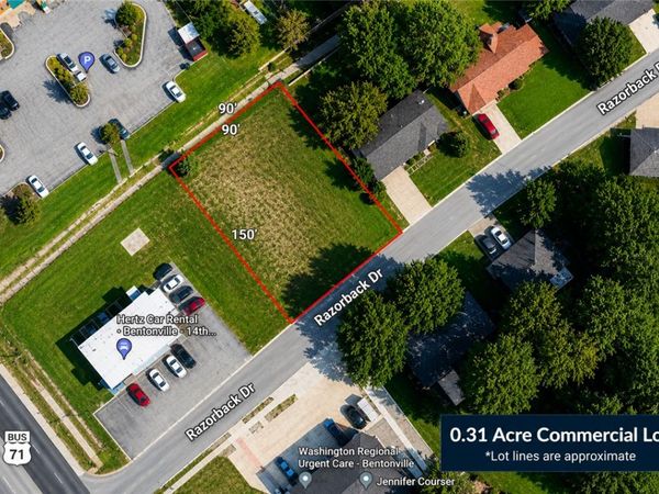 0 Razorback Drive , Bentonville, AR 72712