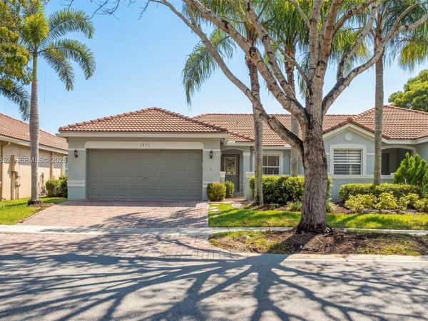 1931 Pisces Ter , Weston, FL 33327