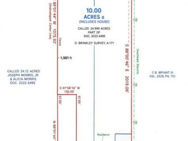 5077 E Line (10acres) Road , Whitewright, TX 75491