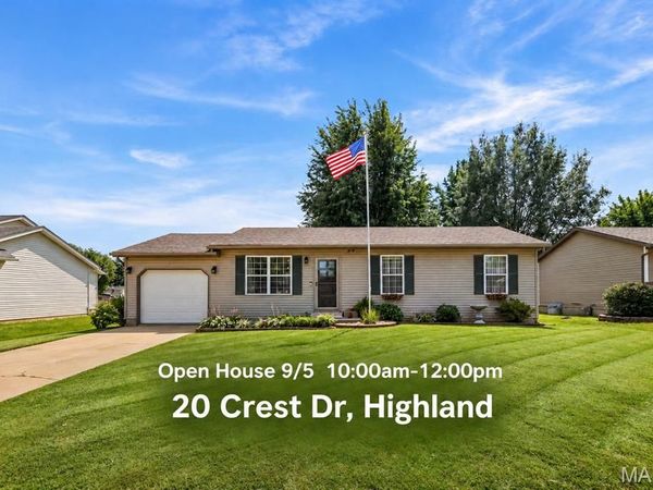 20 Crest Dr, Highland, IL 62249