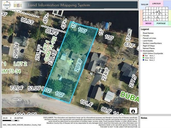 202961 DUBAY DRIVE, WI 54455