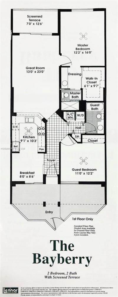 7626 Trent Dr , Unit 109, Tamarac, FL 33321 Photo