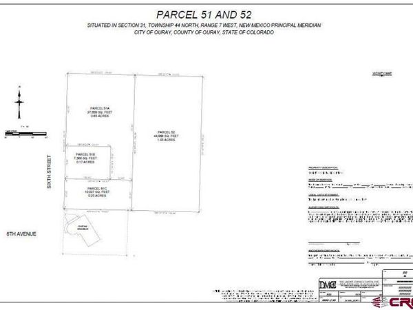 TBD (2 lots) 6th Street, Ouray, CO 81427