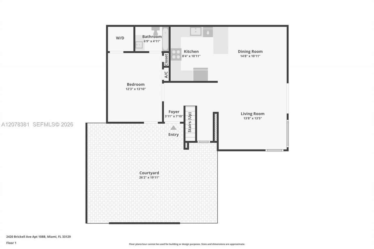 2420 Brickell Ave, Unit 108B, Miami, FL 33129 Photo