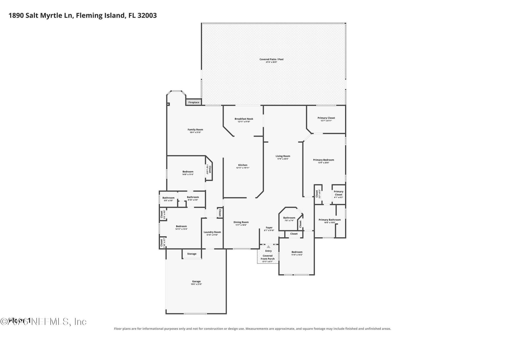 1890 Salt Myrtle Lane, Orange Park, FL 32003 Photo