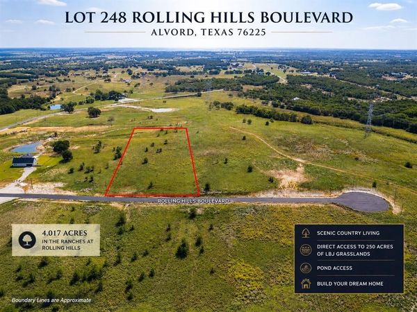 TBD Rolling Hills Boulevard , Alvord, TX 76225