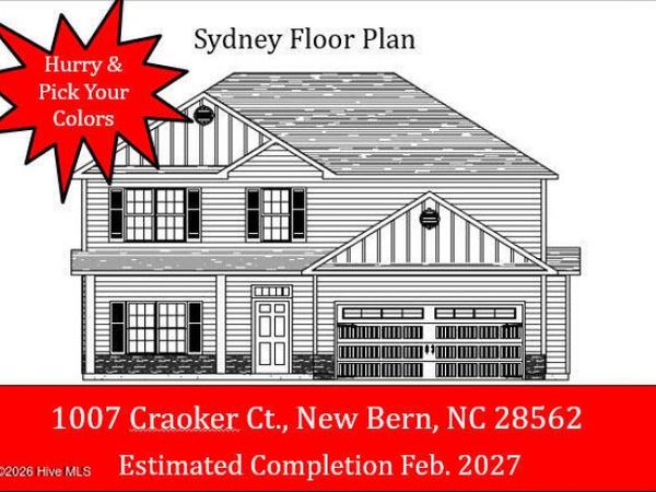1007 Croaker Court, New Bern, NC 28562