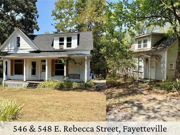 546 & 548 E Rebecca Street , Fayetteville, AR 72701