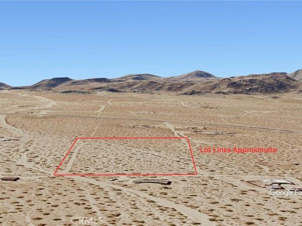 0 Manzanita, Johnson Valley, CA 92285