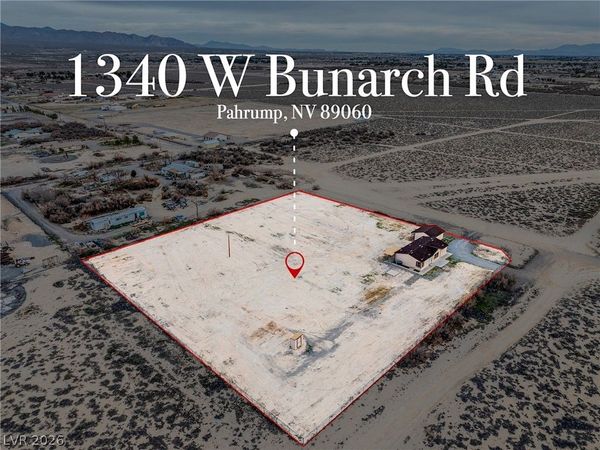 1340 W Bunarch Road , Pahrump, NV 89060