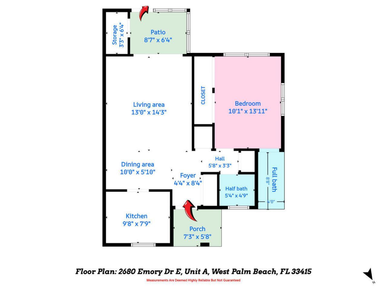 2680 Emory Drive E, Unit A, West Palm Beach, FL 33415 Photo