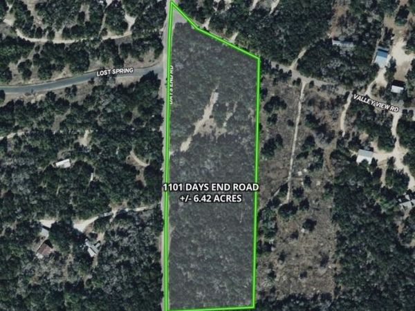 1101 Days End RD, Wimberley, TX 78676