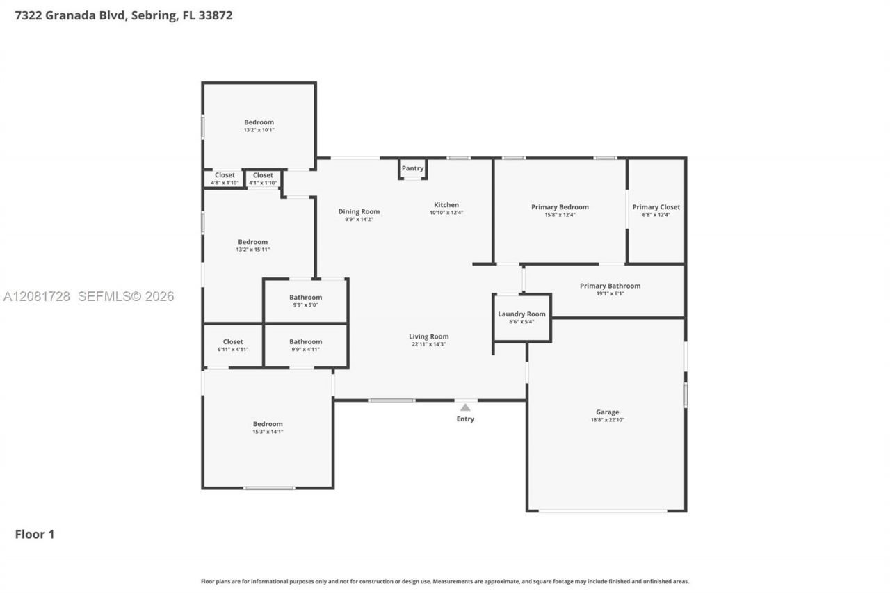 7800 Domenico St , Sebring, FL 33872 Photo