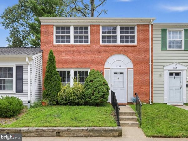 1707 GUNWOOD PLACE, CROFTON, MD 21114