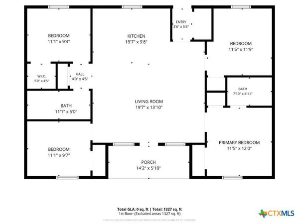 1110 W Calhoun Avenue , Temple, TX 76504