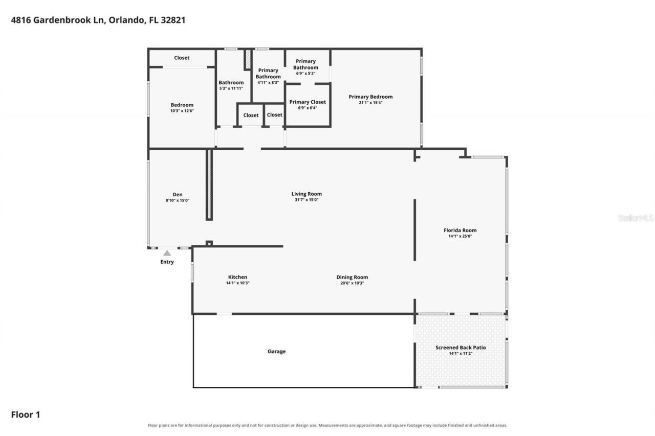 4816 Gardenbrook Lane , Orlando, FL 32821 Photo