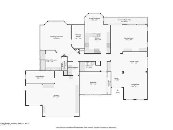14419 W WHITEWOOD Drive, Sun City West, AZ 85375