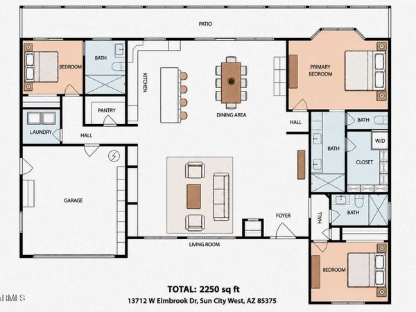 13712 W ELMBROOK Drive, Sun City West, AZ 85375