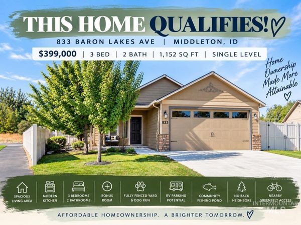 833 Baron Lakes Ave, Middleton, ID 83644