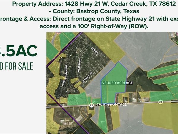 1428 State Highway 21 W, Cedar Creek, TX 78612