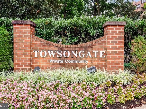 2 SOUTHERLY COURT , Unit 602, TOWSON, MD 21286