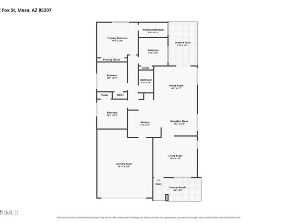 9007 E FOX Street, Mesa, AZ 85207