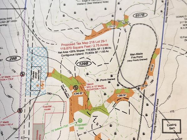 Map 218 Lot29-1 Sherburne hill Road, Northwood, NH 03261