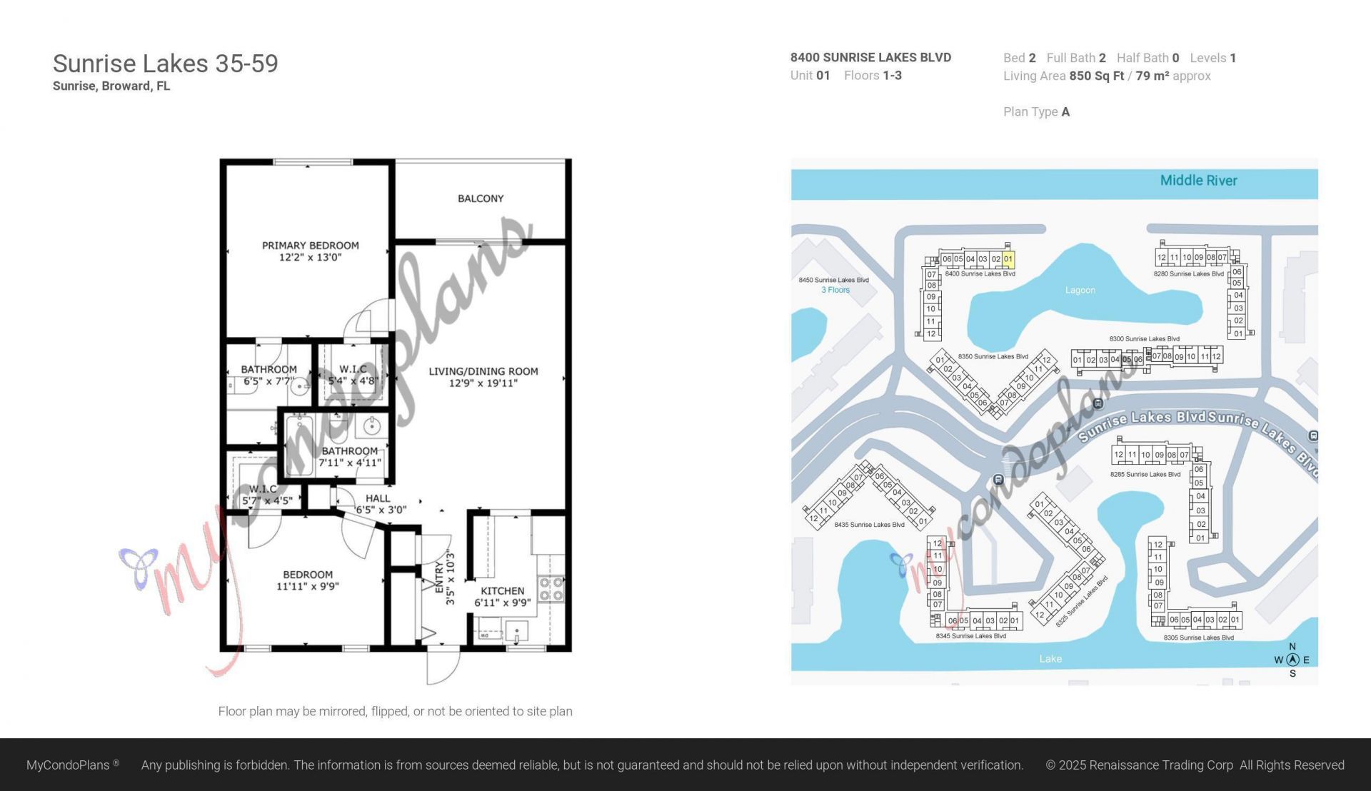 8400 Sunrise Lakes Boulevard, Unit 101, Sunrise, FL 33322 Photo