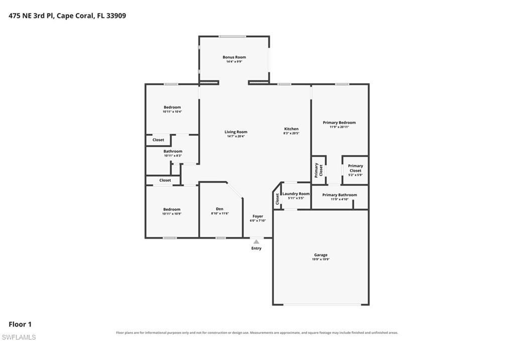 475 NE 3rd Pl , Cape Coral, FL 33909 Photo