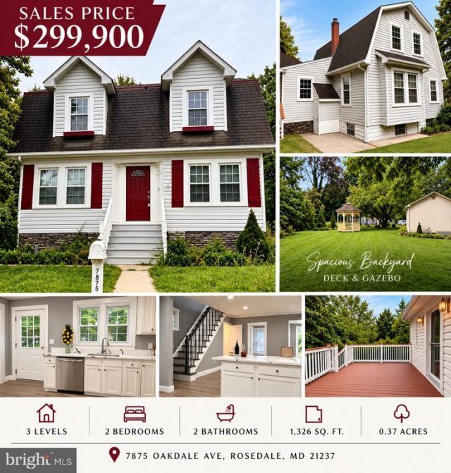 7875 OAKDALE AVENUE , ROSEDALE, MD 21237