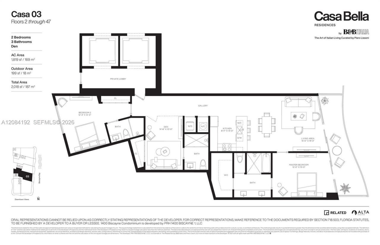 1400 Biscayne Blvd, Unit 2003, Miami, FL 33132 Photo
