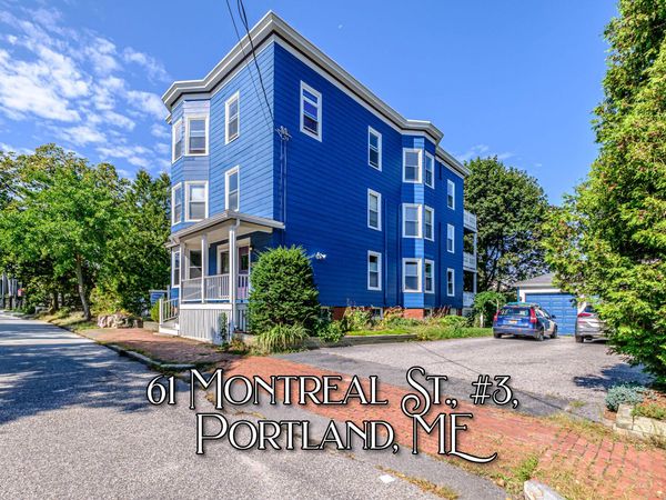 61 Montreal Street, Unit 3, Portland, ME 04101