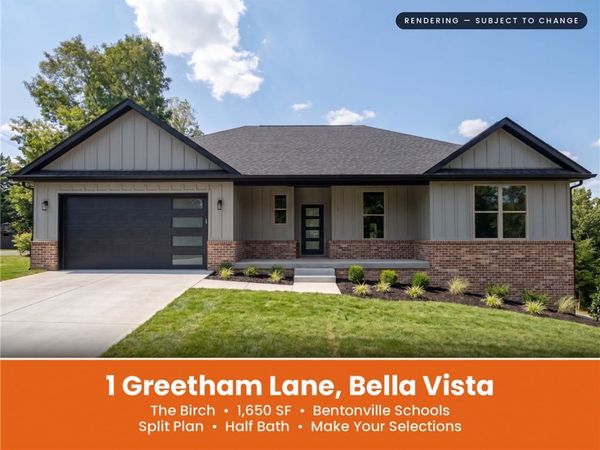 1 Greetham Lane , Bella Vista, AR 72714