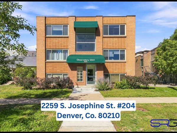 2259 S Josephine Street, Unit 204, Denver, CO 80210