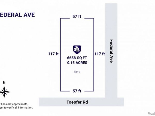 8319 Toepfer Road , Warren, Mi 48089