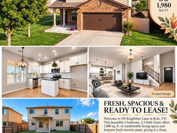 170 Kingfisher LN, Kyle, TX 78640
