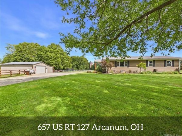 657 US RT 127, Arcanum, OH 45304