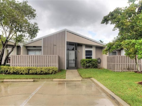 514 WOODGATE Circle, Unit C, Sunrise, FL 33326