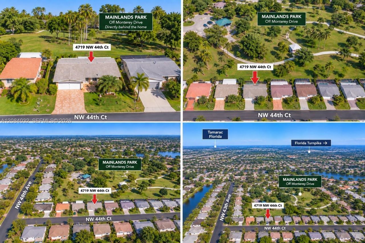 4719 NW 44th Ct , Tamarac, FL 33319 Photo