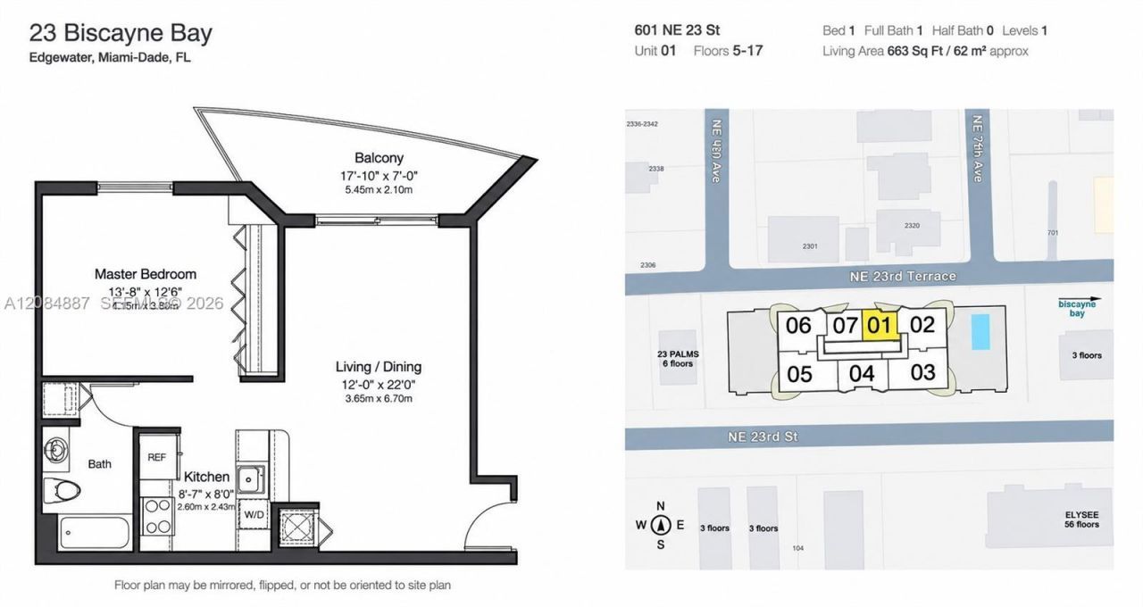 601 NE 23rd St, Unit 1501, Miami, FL 33137 Photo