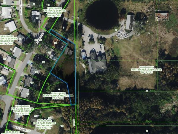 09-26-16-0020-00100-0023 BAKER ROAD , NEW PORT RICHEY, FL 34653