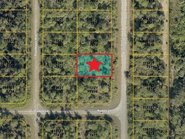 Lot 15 BLUELEAF DRIVE , NORTH PORT, FL 34288